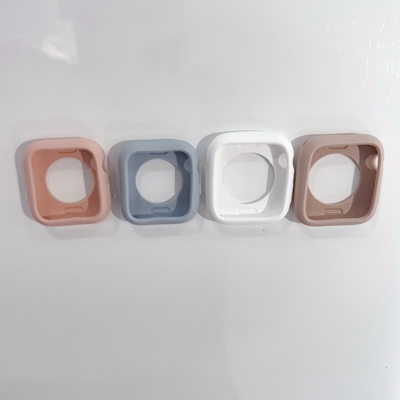 Free when bundled! 40mm White Silicone Apple Watch Case - Picture 2 of 2